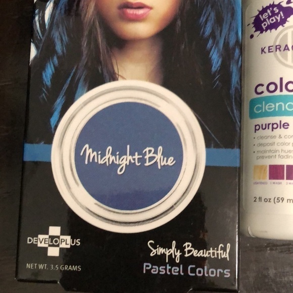 Temporary Hair Color Bundle Chalk and Clenditioner - Picture 2 of 3